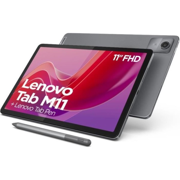 LENOVO Tab M11 - 11" - 4 GB RAM - 128 GB lagring - Lenovo Tab Pen-penna medföljer