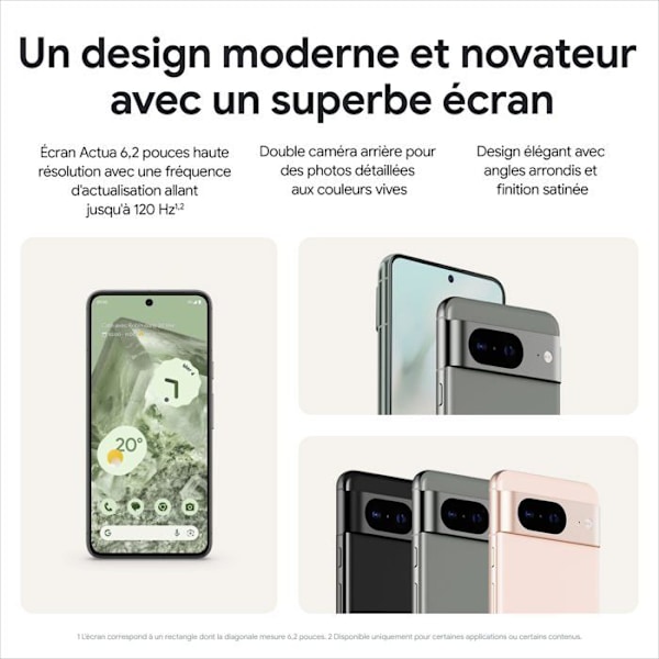 Google Pixel 8 128 GB rosa 5G smartphone Rosa