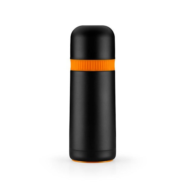 Isolerad flaska för vätskor - BRA - Enjoy Efficient - 1000 ml - Rostfritt stål - Vit Naranja