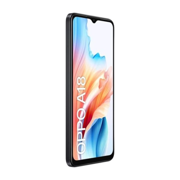 Oppo A18 4 GB/128 GB Svart (Glowing Black) Dubbel SIM CPH2591