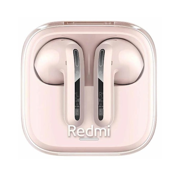 Xiaomi Redmi Buds 6 Active Bluetooth-hörlurar rosa (Transparent Powder) Rosa (transparent pulver)