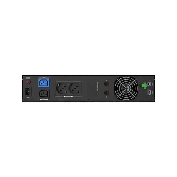 Sai Rack 2160va 1400w Protekt Phasak Ph7521 Ren sinusvåg, speciellt för känsliga enheter, servrar etc.