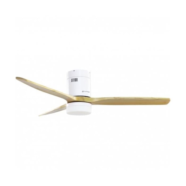 GRUNKEL Takfläkt 132cm diameter med vitt trä