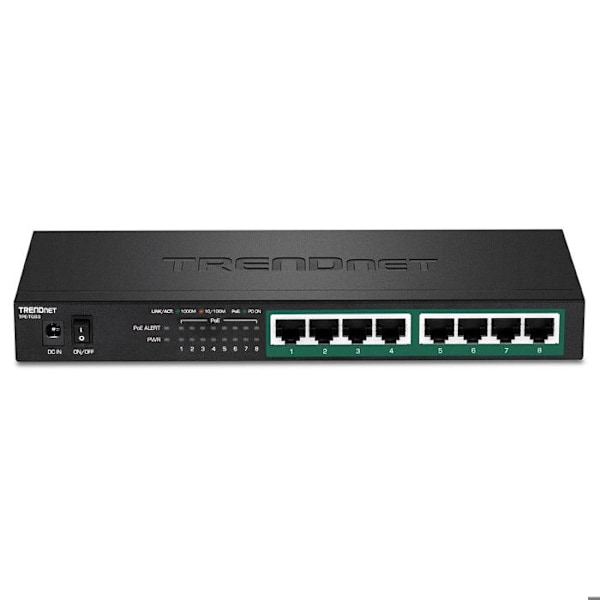Switch - Trendnet - TPE-TG83 - Gigabit Ethernet - Snabb leverans - 2 års garanti Svart
