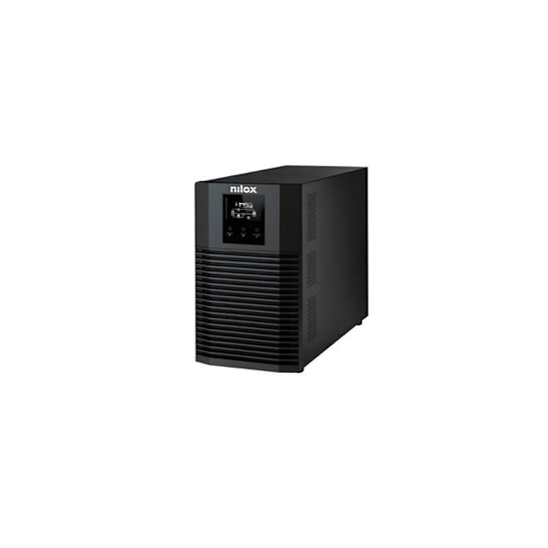 Nilox NXGCOLED456X9V2 UPS Online Continuity Group, 4500 VA-3150 W, LCD-skärm Svart