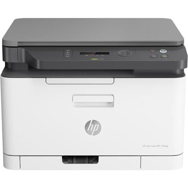 HP LaserJet 178nw allt-i-ett-skrivare - färg Grå, Vit