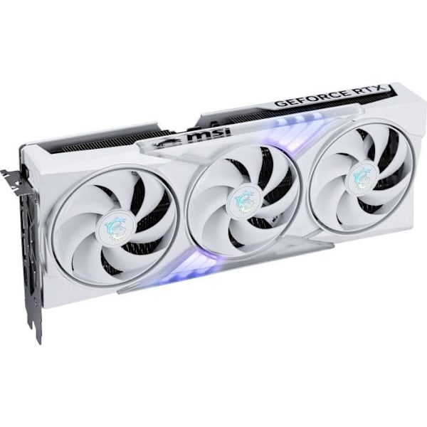 Grafikkort - MSI - GAMING GeForce RTX 5060 TI 16G TRIO OC WHITE NVIDIA 16 GB GDDR7