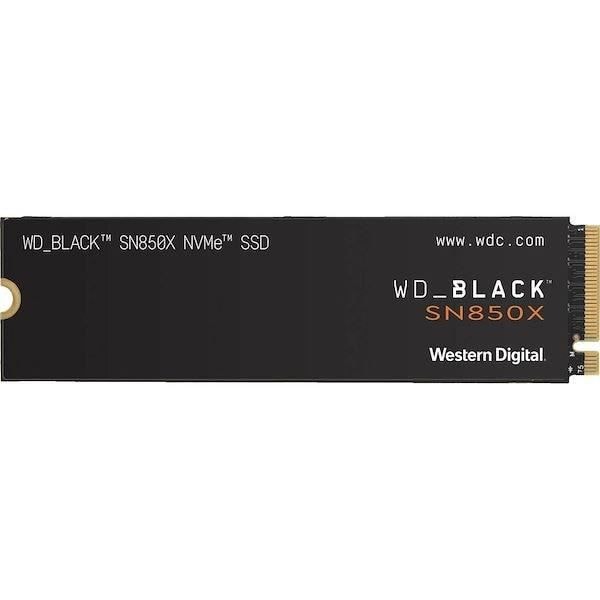 WESTERN DIGITAL Hårddisk SN850X - NVME SSD - 2TB intern - M2-format - Svart