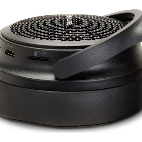 Trådlösa hörlurar - Aiwa - HST250BT - Svart - Bluetooth - Inbyggd mikrofon - Huvudband Svart