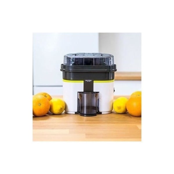 Cecotec Cecojuicer Zitrus Turbo Juice Extractor, Dubbelt Huvud, Fruktskärare, 500ml, 90W, Diskmaskin