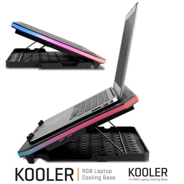 Krom Kooler laptopkylare 10 till 19"