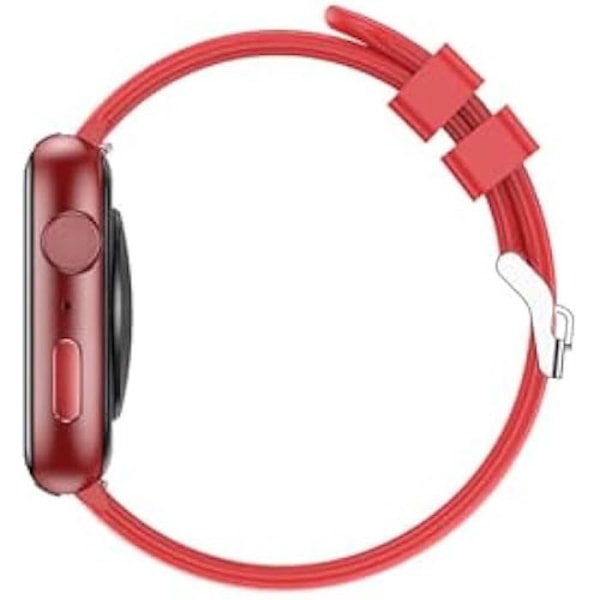 Connected Watch - FOREVER - Igo Watch 3 - Röstassistent - Puls - IP67 - Bluetooth 5.3 - Röd Röd