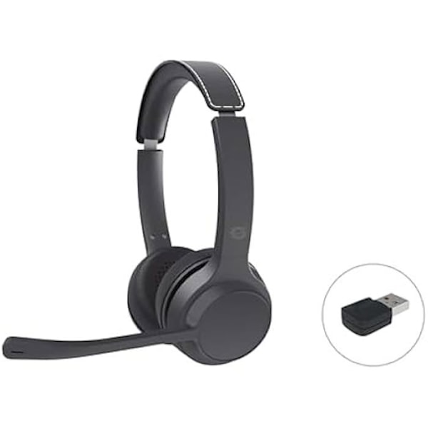 Bluetooth-stereohörlurar - CONCEPTRONIC - POLONA04BA - Brusreducerande mikrofon - 40 timmars batteritid - USB