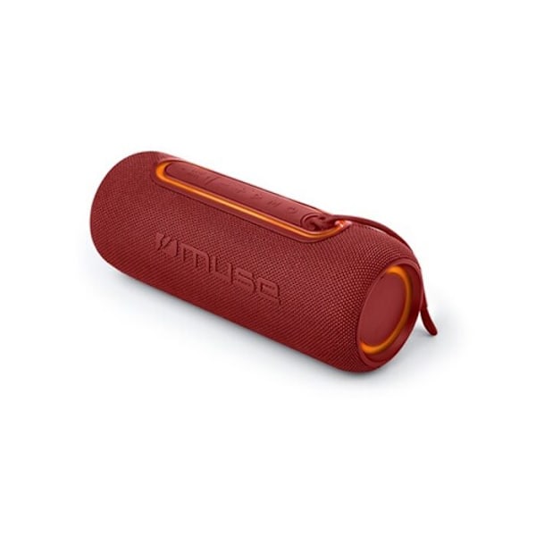 MUSE M-780 BTR trådlös högtalare röd med 20 W ström, Bluetooth och USB-C-anslutning, damm- och vattentäthet Röd