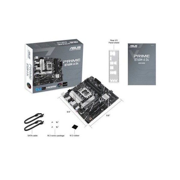 ASROCK Prime B760M-A D4-CSM