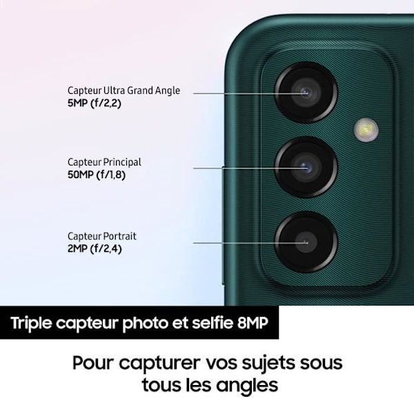 SAMSUNG Galaxy M13 64GB 4G Grön Mörkgrön
