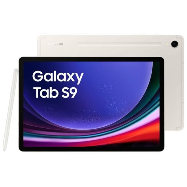 Samsung Galaxy Tab S9 SM-X716B 5G 128 GB 27,9 cm (11") Qualcomm Snapdragon 8 GB Wi-FI 6 (802.11ax) Android 13 Beige
