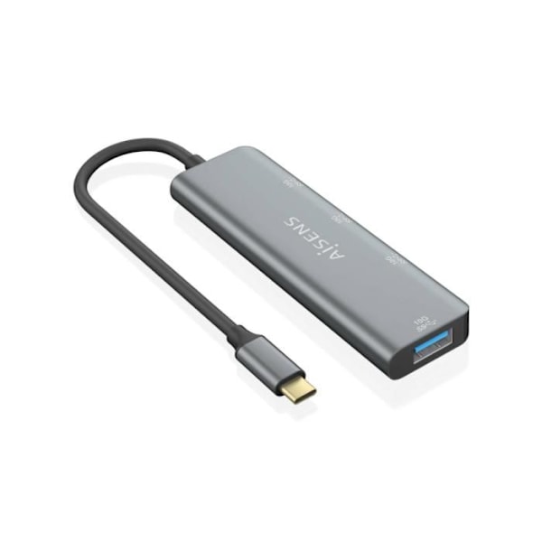 HUB AISENS USB 3.2 GEN2 10G USB-C USB-C-M-1XUSB-C-H-3XUSB-A-H 15CM