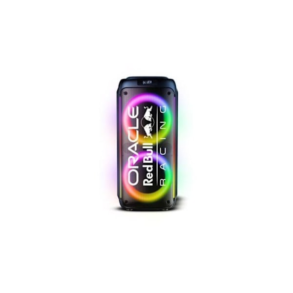 Red Bull Racing Bärbara Bluetooth-högtalare 160W TWS LED utdragbart handtag Svart