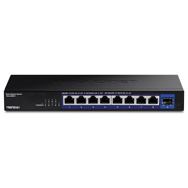 TRENDnet TEG-S5091 Switch - 8 portar 2,5 GbE + 1 SFP+ 10 Gbps