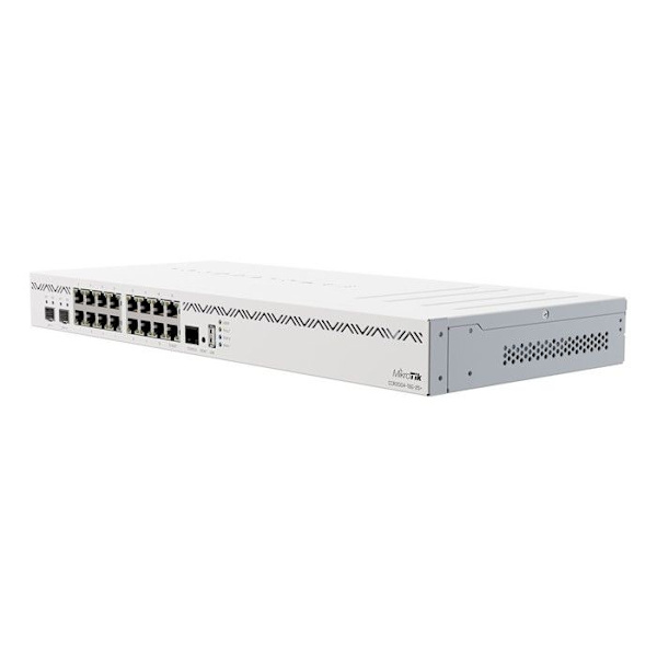 MIKROTIK CCR2004-16G-2S+ router - Ethernet WAN - 16 Gigabit Ethernet - Vit