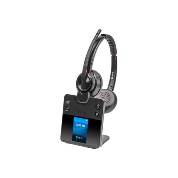 Headset - DECT / Bluetooth - trådlöst - HP Inc. - Poly Savi 8420 Office - Savi 8400 series - headset - on-ear - DECT