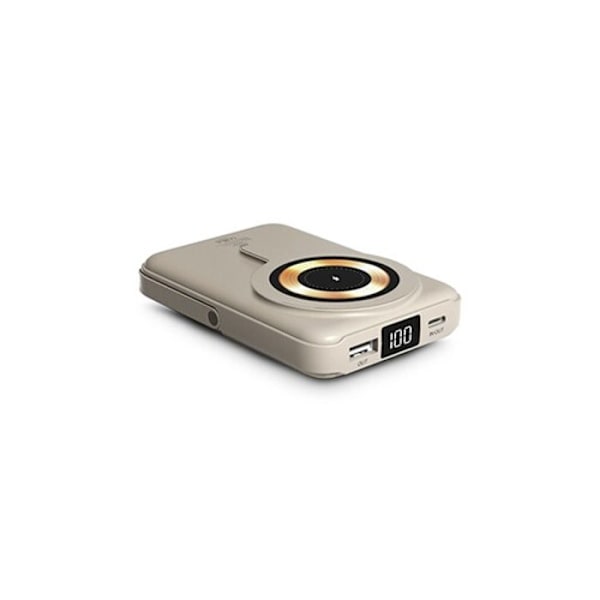 Externt batteri Urban Factory MAGNETIC EXTERNAL BATTERY 10 000MAH - BEIGE