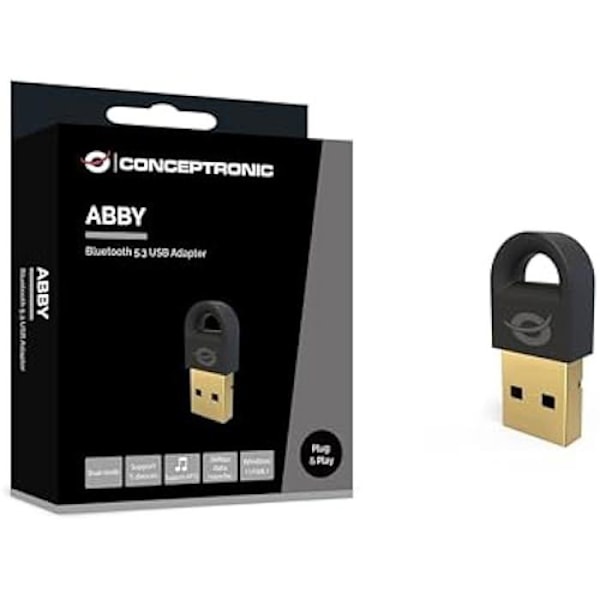 CONCEPTRONIC ABBY16B Bluetooth 5.3 USB-adapter Svart
