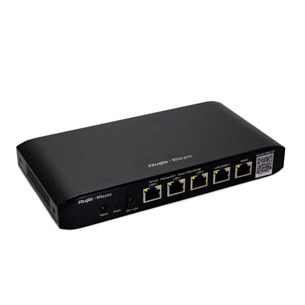 Ruijie RG-EG105G V2 Reyee molnaktiverad router Svart