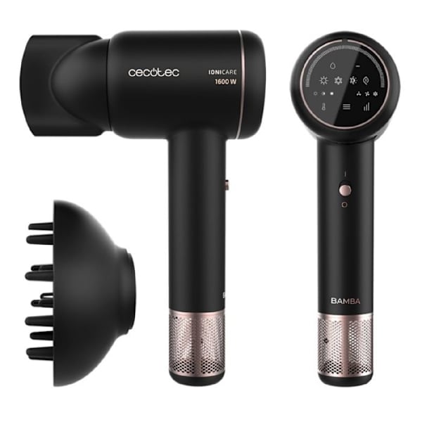 Cecotec Hårfön BLDC IoniCare Rockstar Ion Touch Svart