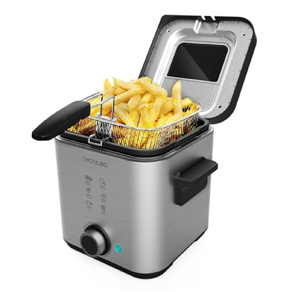 Cecotec Luftfrityr CleanFry Advance 1500 Rostfritt stål