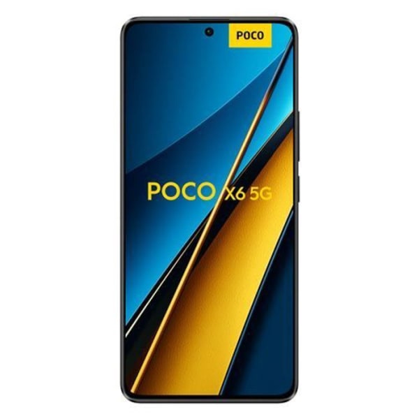 XIAOMI - Poco X6 5G - 256GB - Svart Svart