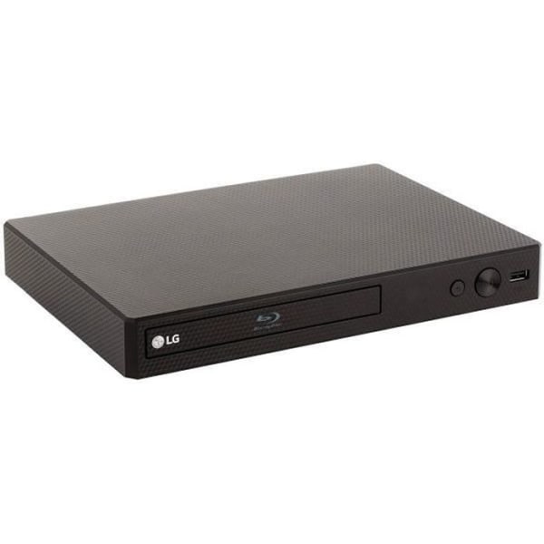 LG BP250 Blu-Ray-spelare i svart med USB, HDMI och Simplink-anslutningar, kompatibel med BD-R och BD-RE, DVD-R/RW, DVD+R/RW, CD-R/RW