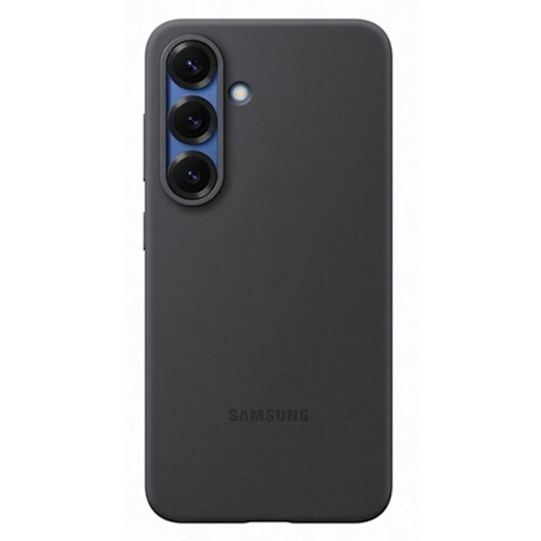 Coque - Samsung - Galaxy S25 - Silikonskydd - Optimal skydd - Matt och mjuk yta Svart