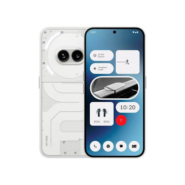Nothing Phone 2a 5G 8GB-128GB Vit (White) Dual SIM