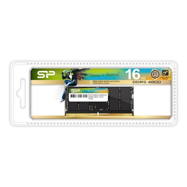 RAM-minne - Silicon Power - SP SILICON POWER - 16 GB - DDR5 - Flerfärgad