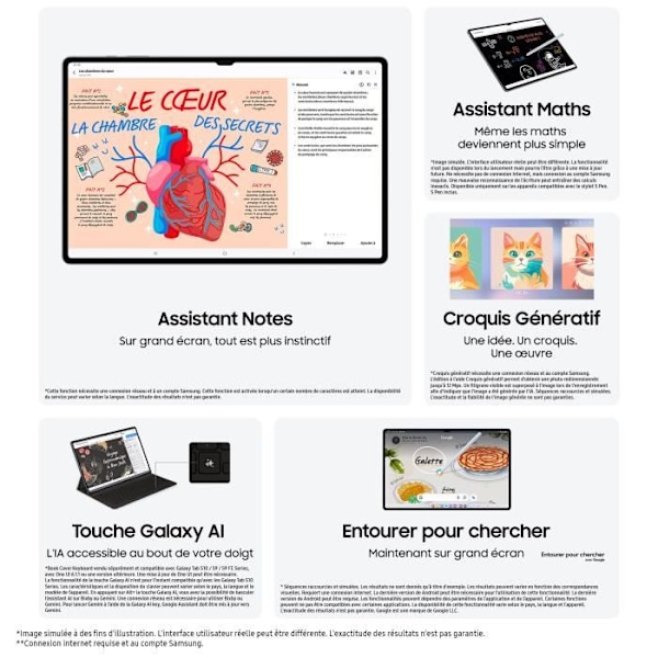 SAMSUNG Galaxy Tab S10 Ultra 14,6" Wifi 256 GB Grå