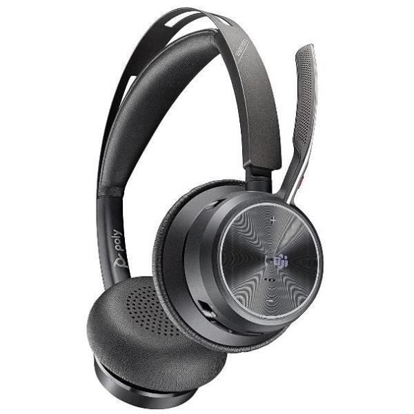 AUDIO, Headset och hörlurar, Professionella headset, HP Voyager Focus 2 Uc MC USB-a Egenskaper Typologi Trådlöst headset