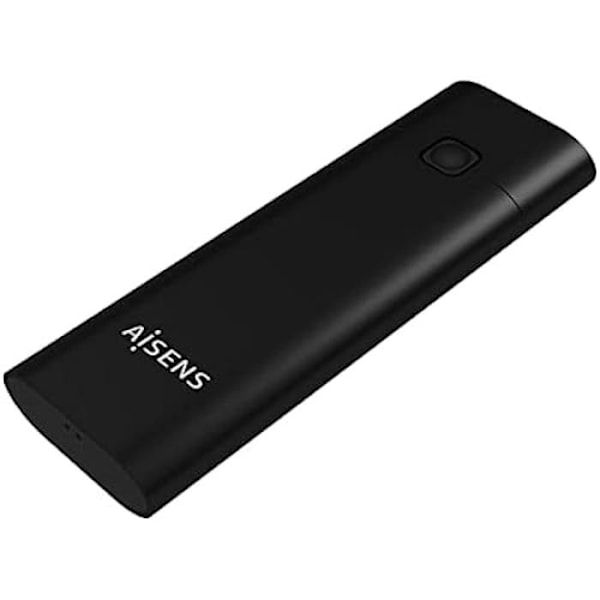 Externt hölje för M.2 SSD NVME A USB3.2 GEN2 - AISENS - ASM2-020B - Svart