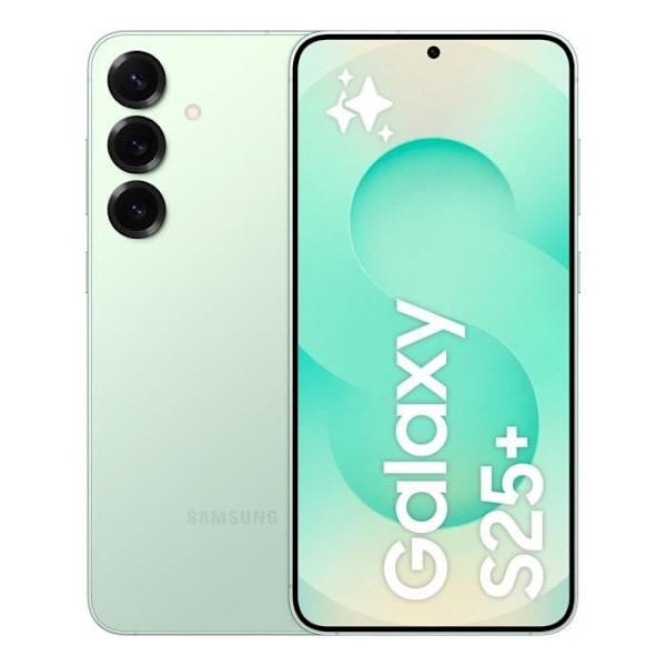 SAMSUNG Galaxy S25 Plus AI-smartphone 256 Go Vattengrön vatten grönt