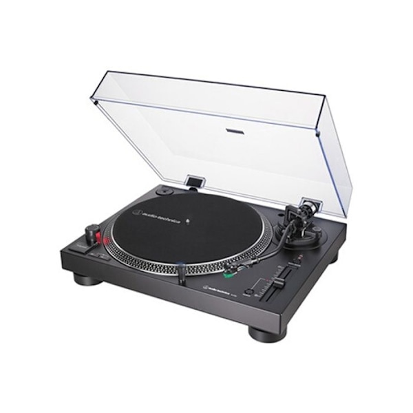 Plastvinyl - Audio-Technica - AT-LP120XUSBBK - USB - Inbyggd förförstärkare - 33 varv stöds