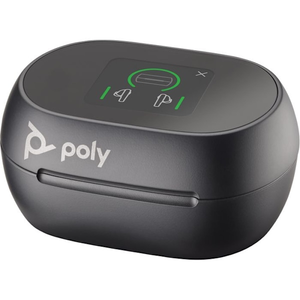 Tactil Laddningsfodral - Poly - Voyager Free 60plus - Vit - USB-C - Trådlös laddning