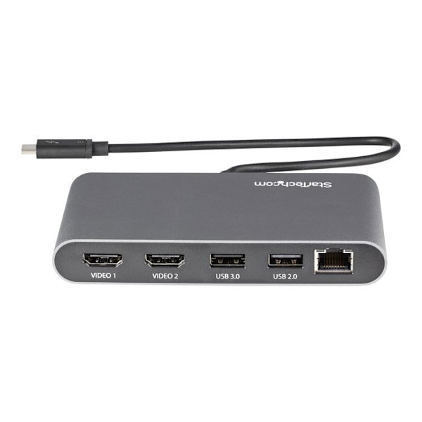 Dock USB - Startech - TB3DKM2HDL - HDMI 4K 60Hz - 2x USB-A - Thunderbolt 3