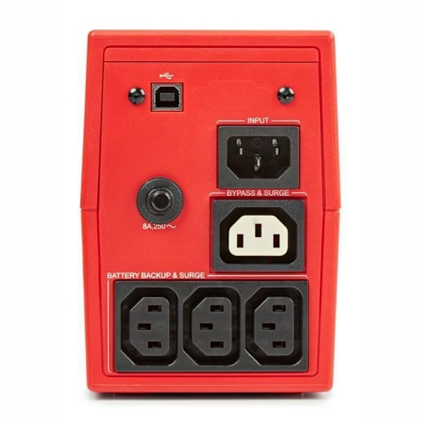 SALICRU SPS 500 SOHO + Line-interactive inverter 500VA 2xUSB LCD 3 IEC-uttag + 1 ADSL-skyddad