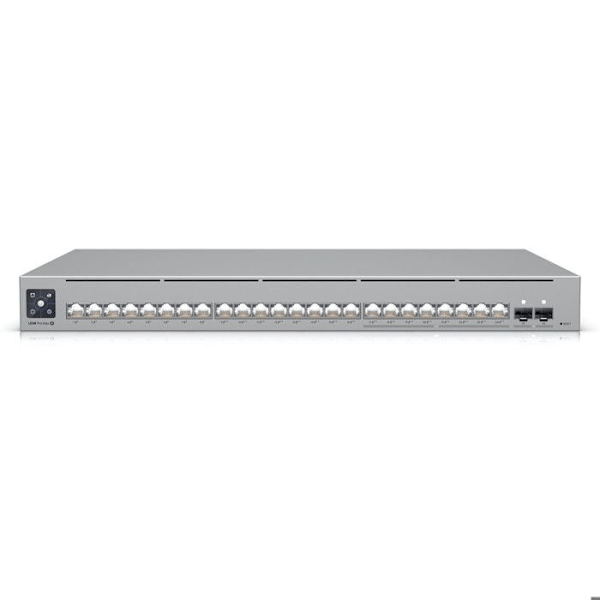Switch - Ubiquiti - Professional Max 24 PoE - 24 portar - Hanterad - Rack-monterbar Grå