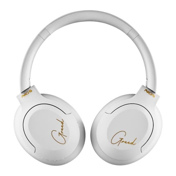 Bluetooth-hörlurar - NGS - ARTICA GREED WHITE - 5.1 - 10 timmars batteritid - Inbyggd mikrofon Vit