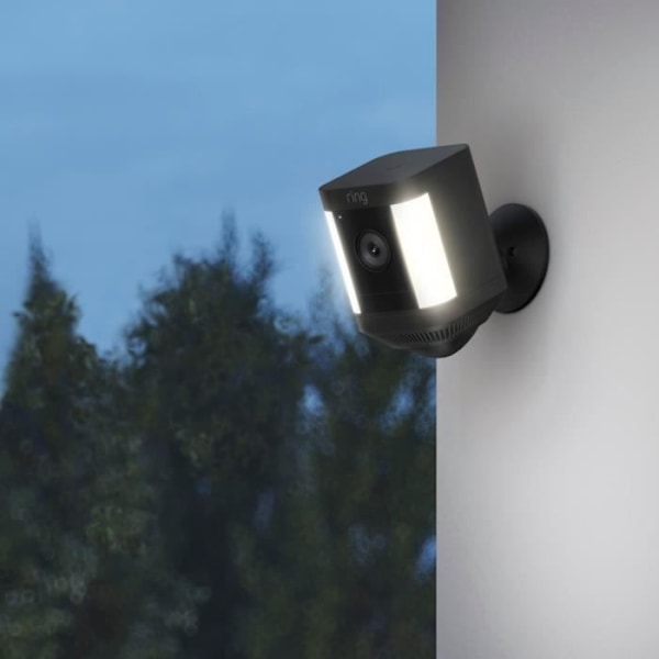 Övervakningskamera - RING - Spotlight Plus Batteri - Svart - EU Svart