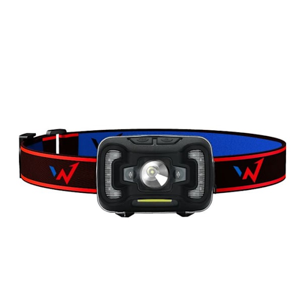Wonder Wt6501H - Uppladdningsbar LED-huvudlampa 650 lumens (Svart)