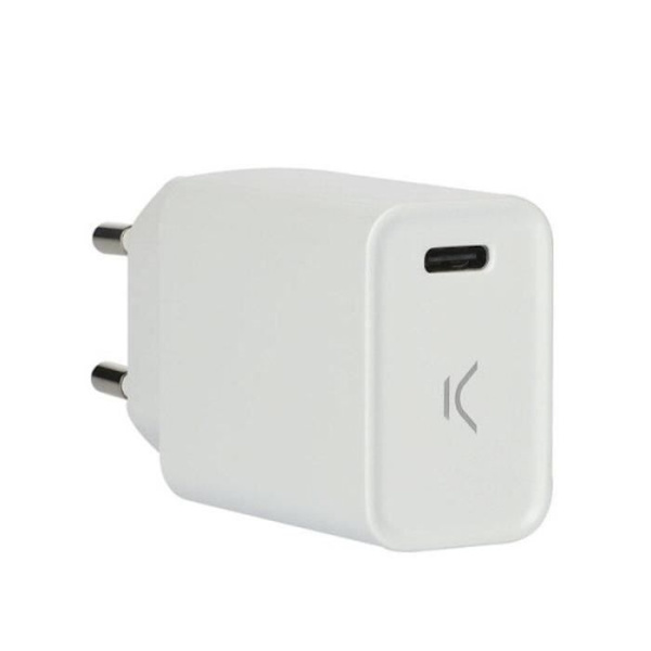 KSIX USB Laddare Vit - - - KSIX Vit