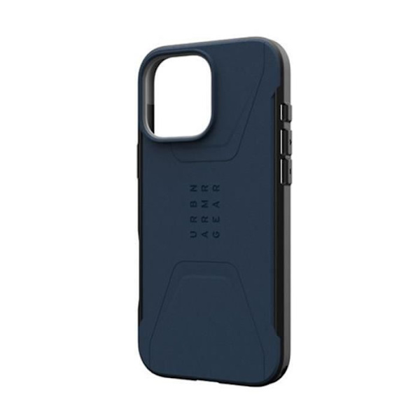 Coque - UAG - Civil - iPhone 16 Pro Max - Hexagonalmönster - Mallardblå Blå